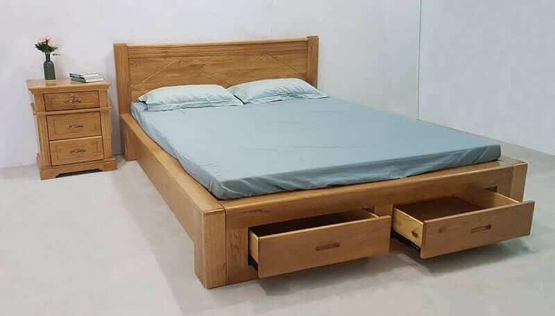 Những lưu ý khi chọn mua giường gỗ gõ đỏ